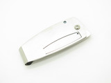 Mcusta Kamon MC-81 Seki Japan Aoi Crest AUS-8 Folding Money Clip Pocket Knife