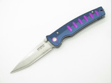 Mcusta MC-0043C Katana Series Seki Japan Purple Tanto VG-10 Folding Pocket Knife