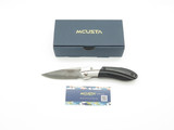 Mcusta Seki Japan MC-0142G Riple Black Wood SPG2 Gentleman Folding Pocket Knife