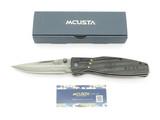 Mcusta Seki Japan Nobunaga MC-181D Micarta VG-10 Damascus Folding Knife