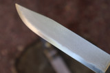 Masano Toyokuni TKA-006 Samurai Japan 4.9" Damascus Fixed Blade Hunting Knife