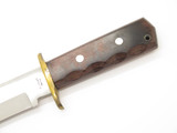 Vintage Original Bowie Herbertz Rostfrei German 10" Fixed Blade Hunting Knife