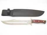 Vintage 1980 Frost Cutlery Tak Fukuta Seki Japan Big 15" Bowie Fixed Blade Knife