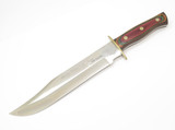 Vintage 1980 Frost Cutlery Tak Fukuta Seki Japan Big 15" Bowie Fixed Blade Knife