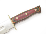 Vintage 1980 Frost Cutlery Tak Fukuta Seki Japan Big 15" Bowie Fixed Blade Knife