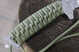 Masano Toyokuni Japan TKA-013 Mu 5.7" Damascus Fixed Kukri Hunting Camp Knife
