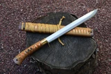 Masano Toyokuni Japan TKA-025 Ran 11.81" Fixed Blade Short Sword Knife