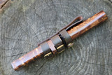 Masano Toyokuni Japan TKA-017 Sakura 3.34" Damascus Fixed Blade Hunting Knife