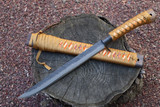 Masano Toyokuni Japan TKA-024 Ran 11.81" Forged Fixed Blade Short Sword Knife