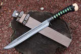 Masano Toyokuni Japan TKA-014 Mai 11.81" Forged Fixed Blade Short Sword Knife