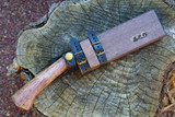 Masano Toyokuni Japan TKA-028 Takuminata Right Fixed Blade Nata Hatchet Knife