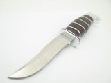 Buck Custom Shop 105 Pathfinder Stacked Black G10 Hunting Knife Fixed Blade