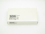 Empty Box only for Vintage SOG Gentleman's Folding Pocket Knife
