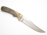 Vintage 80s Rigid RG-27 Fukuta Seki Japan Fixed Blade Buck Hunting Skinner Knife