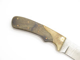 Vintage 80s Rigid RG-27 Fukuta Seki Japan Fixed Blade Buck Hunting Skinner Knife
