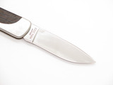 Vintage 1980s Explorer 11-326 Imai Seki Japan Wood 4" Stainless Lockback Knife