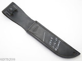 Sample Ka-bar 1221 USN MK 2 Leather Fighting Knife Sheath Fixed Blade