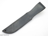 Sample Ka-bar 1221 USN MK 2 Leather Fighting Knife Sheath Fixed Blade