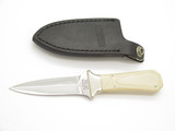 Vtg Khyber Ka-bar 2751 Dagger Seki Japan Micarta Fixed Blade Knife & Sheath