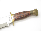 Vtg 1990s Rigid RG33 Grizzly Tak Fukuta Seki Japan Fixed 9" Hunting Bowie Knife