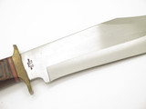 Vtg 1990s Rigid RG33 Grizzly Tak Fukuta Seki Japan Fixed 9" Hunting Bowie Knife