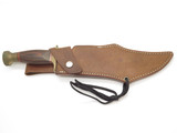 Vtg 1990s Rigid RG33 Grizzly Tak Fukuta Seki Japan Fixed 9" Hunting Bowie Knife