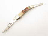 Vtg 1980s Frost Cutlery Japan 3" Jigged Bone Little Husky Folding Pocket Knife