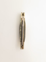 Vtg 1980s Frost Cutlery Japan 3" Jigged Bone Little Husky Folding Pocket Knife