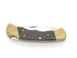 Vintage 1991 Buck 112 Ranger Finger Grooved Lockback Folding Hunter Knife