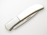 Vintage Al Mar Falcon Seki Japan MOP Pearl Lockback Folding Pocket Knife
