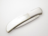 Vintage Al Mar Falcon Seki Japan MOP Pearl Lockback Folding Pocket Knife