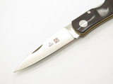 Vintage Al Mar Hawk Seki Japan Paper Micarta Lockback Folding Pocket Knife