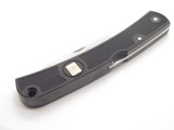 Vintage Al Mar 6005 Woodsman Seki Japan ATS-34 Lockback Folding Pocket Knife