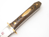Vintage Al Mar 8507 Mini Bowie Seki Japan Fixed Blade Hunting Knife