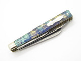 1996 Fight'n Rooster Frank Buster Paua Celluloid Doctor Folding Knife