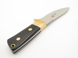 Vintage Al Mar 5005 Pack Rat II Seki Japan Micarta Fixed Blade Hunting Knife