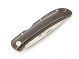 Vintage Al Mar Falcon ATS-34 Seki Japan Micarta Lockback Folding Pocket Knife