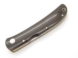 Vintage Al Mar Falcon ATS-34 Seki Japan Micarta Lockback Folding Pocket Knife