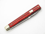 Vtg Fight'n Rooster Frank Buster Red Celluloid Doctor Folding Pocket Knife
