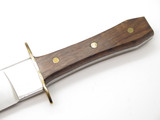 Vtg United 15.8" Wood Coffin Handle Fixed Blade Bowie Mountain Man Hunting Knife