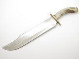 Ken Richardson 16.125" Custom Mountain Man Stag Horn Fixed Blade Hunting Knife