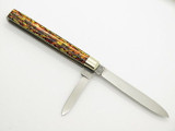 Circa 1990 Fight'n Rooster Frank Buster Celluloid Doctor Celluloid Folding Knife