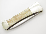 Vintage Parker Desperado Seki Japan Bone Lockback Folding Boot Pocket Knife