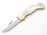 Vintage Olsen OK 162 Lil Brassy Seizo Imai Seki Japan Folding Pocket Knife