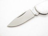 Vintage Zippo USA Stainless Hahn Advertising Folding Lockback Pocket Knife
