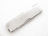 Vtg Latama Italy Gentleman First National Bank Advertising Folding Pocket Knife
