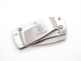 G. Sakai Seki Japan Ukimon Camellia SPG STRIX Tanto Money Clip Folding Knife