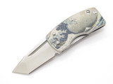 G. Sakai Seki Japan Ukimon Great Wave VG10 Tanto Money Clip Folding Pocket Knife
