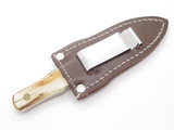 Vtg 1980s Explorer 21-296 Seki Japan Bone Small Fixed Blade Sting Dagger Knife