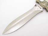 Vtg 1990 Magnum Tak Fukuta Seki Japan Unfinished Fixed Dagger Knife (No Sheath)